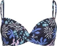 Brunotti Stefana-Print Bikini Top Zwart Dames 38D