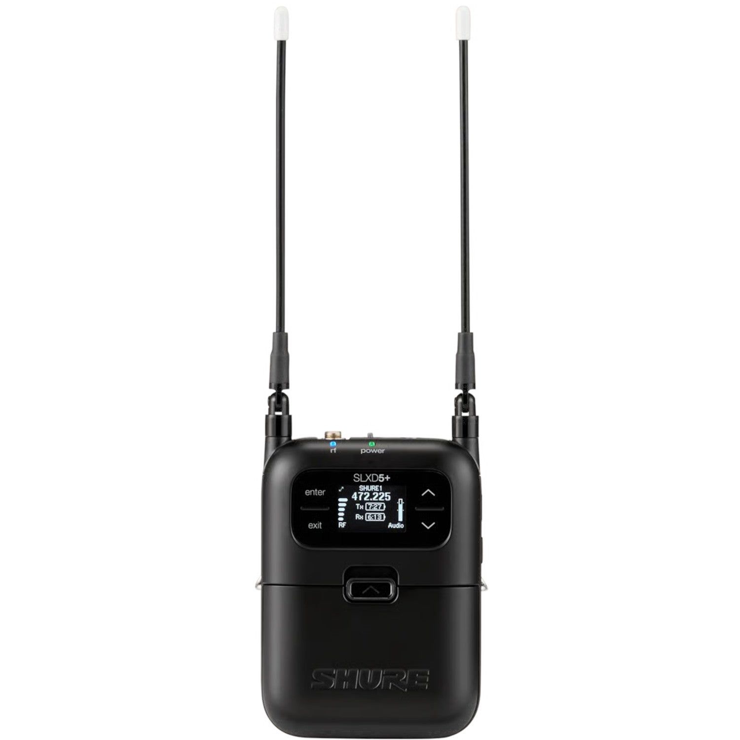 Shure SLXD5+ G65 draagbare Digitale Draadloze ontvanger (470-606 MHz)