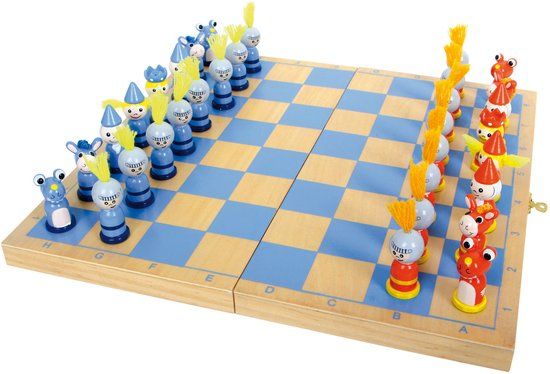 Small Foot - Houten Schaakspel Ridders - 6084