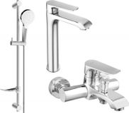 Mexen Pecos DF05 combinaison de bain, chrome - 72713DF05-00