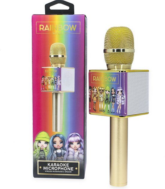 OTL Rainbow High Karaoke Microfoon met Speaker