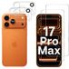 Phonillico® Gehard Glas voor iPhone 17 PRO MAX met Camera Bescherming [Pack 2]