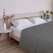 ECOMMERC3 Bedlaken voor bed van 80 cm, van katoen-polyester, antraciet | 50% katoen, 50% polyester, zacht gevoel, 144 draden, comfort het hele jaar, Spaanse kwaliteit