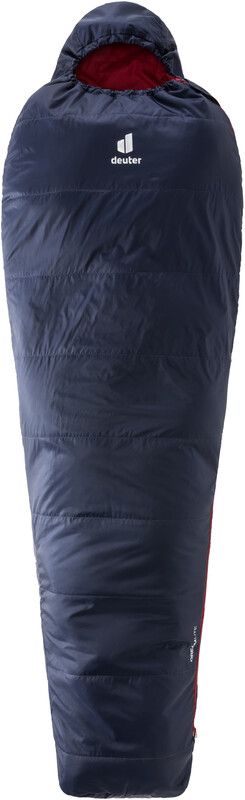 Deuter Dreamlite Sleeping Bag Regular, navy/cranberry