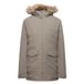 adidas Parka d'hiver Paveric Fur - Silver Pebble, taille Large
