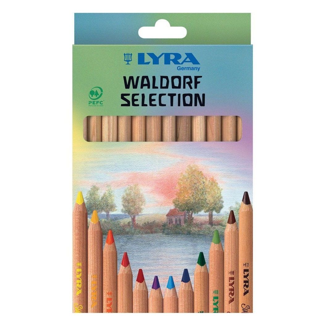 Lyra Super Ferby Waldorf Selection Kleurpotloden 12 stuk(s) Meerkleurig