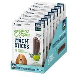 Edgard & Cooper Hondensnoepjes, Eucalyptus & Appel, Medium, 7 Sticks x 8