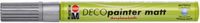 Marabu Deco painter 3-4 mm - Zilver