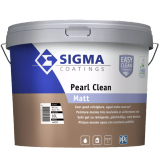 Sigma Pearl Clean Matt | Reinigbare Matte Muurverf | 10 LTR | Wit