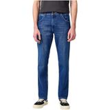 Wrangler Greensboro Heren Regular-fit Jeans Blauw W44 x L32