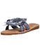 Lazamani - Zinnia Dames Slippers Leer Black - Maat 39