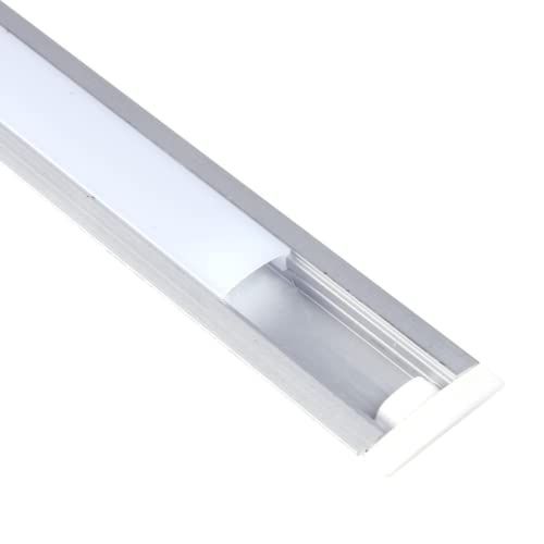 JANDEI - 4 x 1 meter aluminium LED strip profielen - 4 stuks