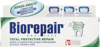 Biorepair Tandpasta Total Protective Repair, Anticaria, repareert nagellak, regenereert nagellak, antibacterieel, fluorvrij, 60 ml