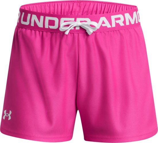 Under Armour Play Up Solid Shorts Meisjes - Roze - Maat YMD