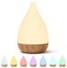 Azomor® Diffuseur d'aromathérapie avec arrêt automatique et éclairage coloré