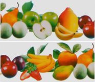 Sunnydays Fruitvliegjes val fruit raamstickers - 3x stickers - ongedierte bestrijding