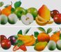 Sunnydays Fruitvliegjes val fruit raamstickers - 3x stickers - ongedierte bestrijding