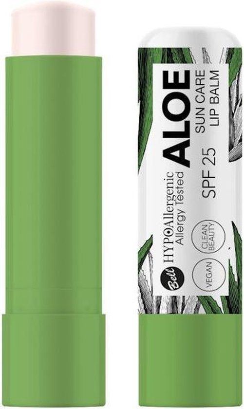 Hypoallergenic Aloe Sun Care Lip Balm SPF25 - 5g - Transparent