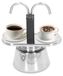Merkloos Moka Pot 100 Ml - Roestvrij Stalen Koffiezetapparaat - Verdikte Zeef - Antislip/Anti-vering - Duurzaam - Hoogwaardig Materiaal - Koffiezetter