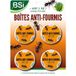 BSI Boîtes d'appât pour fourmis (4 pièces)