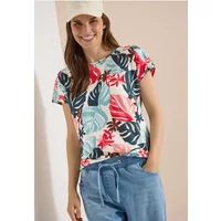 Cecil Shirt met boothals en print