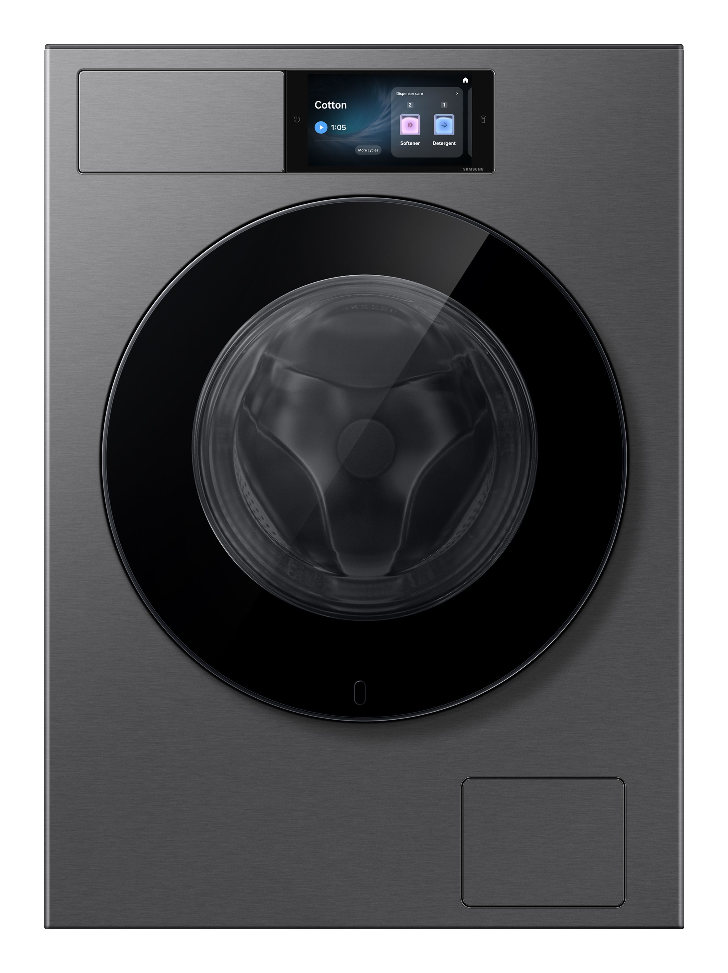 Samsung WF90H09C4ST2 wasmachine Voorlader 9 kg 1400 RPM Staal, Zwart