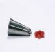 JEM Drop Flower Piping Nozzle nr. 107, zilver