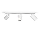 Philips Hue Philips Idris Spot - Plafondspot - Spatwaterdicht IP44 - 5W - Wit - Badkamerlamp - Drie lichtpunten