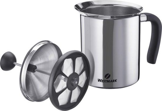 Westmark Melkschuimer Brasilia 800 ml - Zilver