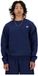New Balance Sport Essentials Fleece Crew Heren Trui - NAVY