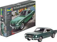 Revell 1:24 1965 Ford Mustang 2+2 Fastback Model Kit - REV07065