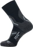 Merkloos / Sans marque Uyn Trekking 2IN Merino Mid Sportsokken Zwart - Maat 37/38