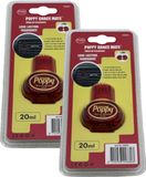 POPPY GRACE MATE® Grace Mate Mini Poppy - Vent Clip Auto Luchtverfrisser - Cherry - 20 ml - Set van 2 stuks