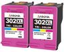 HP 2 cartouches d'encre 302XL, compatible avec HP 302 XL
