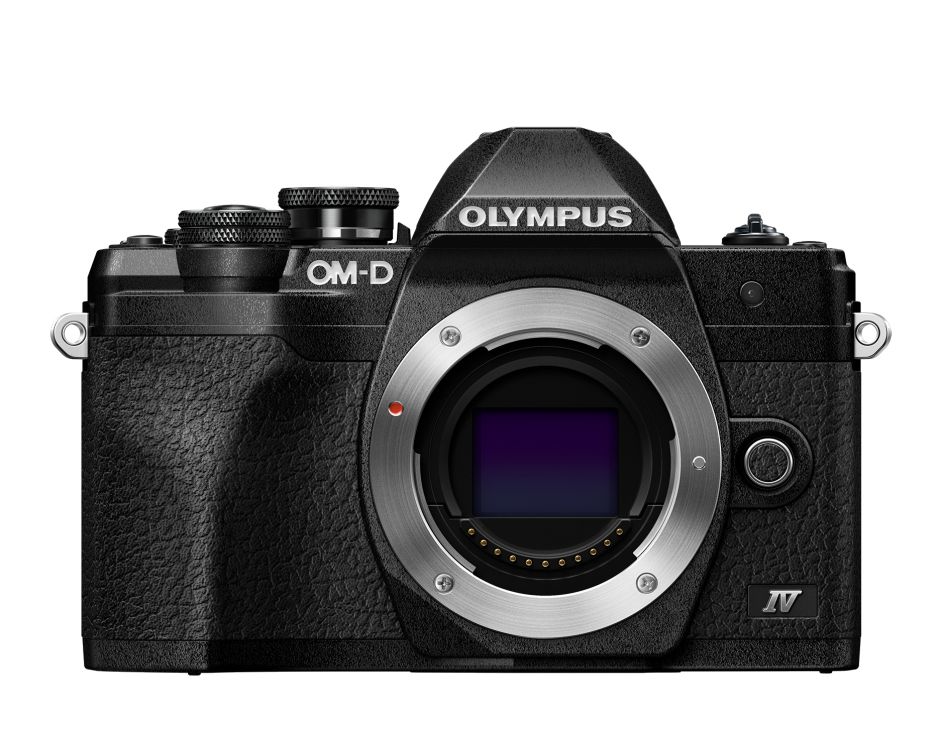 Olympus OM-D E-M10 Mark IV - 20.3MP Mirrorless Camera - Black Body