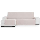 ECOMMERC3 Chaiselong Mini-bankhoes links, gevoerd en antislip, chaise longue, beige, volledige bescherming, comfort en stijl in design, verstelbaar en wasbaar