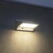 RexTech Solar wandlamp buiten 'Stuttgart' - RVS - Met bewegingsmelder - Tuinverlichting op zonne-energie - 3 verschillende lichtstanden