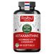 Raibu Natural Astaxanthin Hooggedoseerd - 180 Vegan Astaxanthine Kapsels (Softgels): 6 Maanden Voorraad - 8 mg per Softgel - Premium Ingrediënt uit Haematococcus pluvialis Algenextract - Zonder Toevoegingen