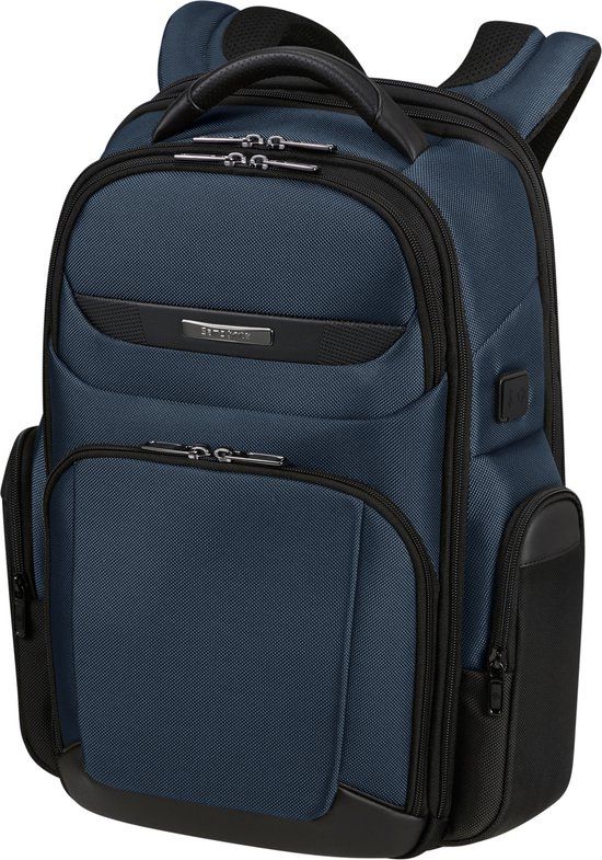 Samsonite Pro-DLX 6 15.6 inch Laptop Rugzak - Blauw