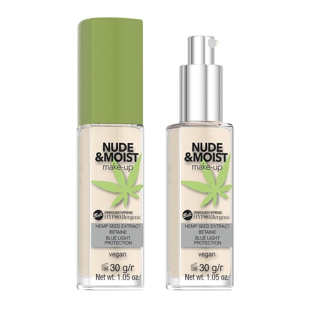 Bell HYPOAllergenic Nude & Moist 30 No. 01 Light Beige 30