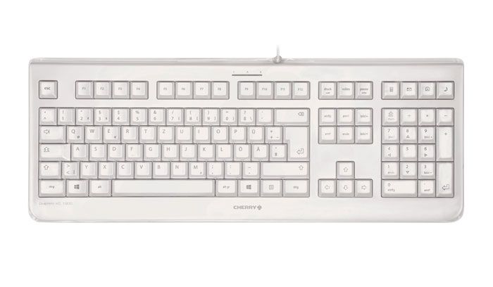 CHERRY KC 1068 - USB Keyboard - US English - Grey