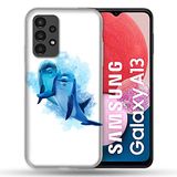 Beschermhoesje Samsung Galaxy A13 Beschermhoesje Dolfijn Duo