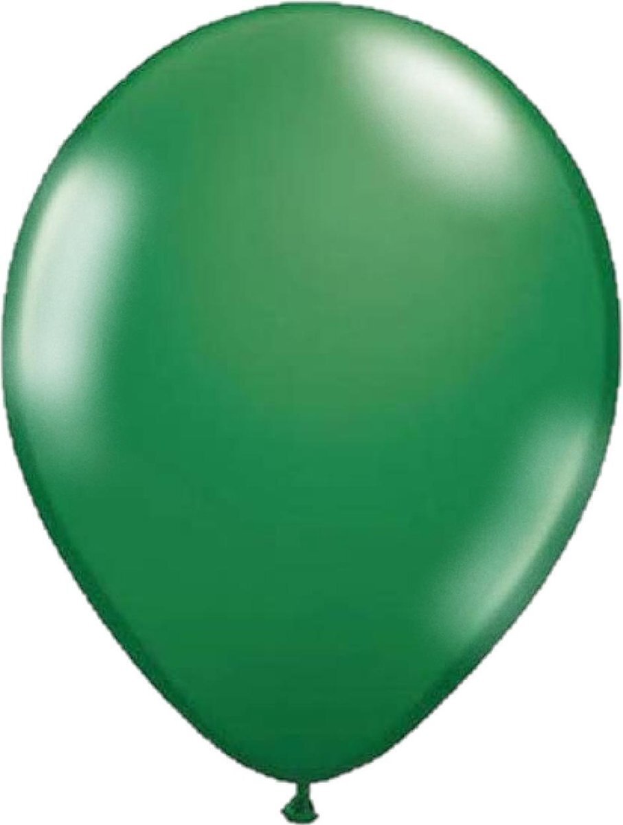 Folat Ballonnen - Donker groen - Metallic - 30cm - 50st.