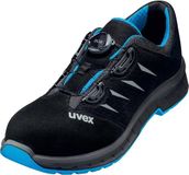 Uvex 2 Veiligheidsschoen S1P BOA 25425 - Zwart/Blauw - 46