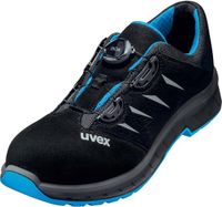 Uvex 2 Veiligheidsschoen S1P BOA 25425 - Zwart/Blauw - 46