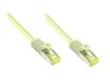 Alcasa 0.15m Cat7 RJ-45 Netzwerkkabel Grau