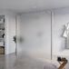 FortiFura Galeria Vrijstaande Inloopdouche - 180x200cm - Mat glas - Antikalk - 8mm veiligheidsglas - Geborsteld gunmetal (antraciet)