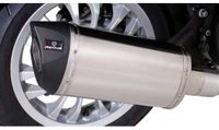 Remus Primavera 125 Ie/sprint 125 Ie 16 Stainless Steel Scooter Rsc Gehomologeerde Slip On Uitlaatdemper Zilver Homologated