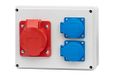 Bemis Wandverdeler R-190 32A 5p, 2x230V