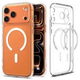 Spigen Ultra Hybrid (MagFit) coque de téléphone portable 16 cm (6.3") Housse Transparente, Blanc